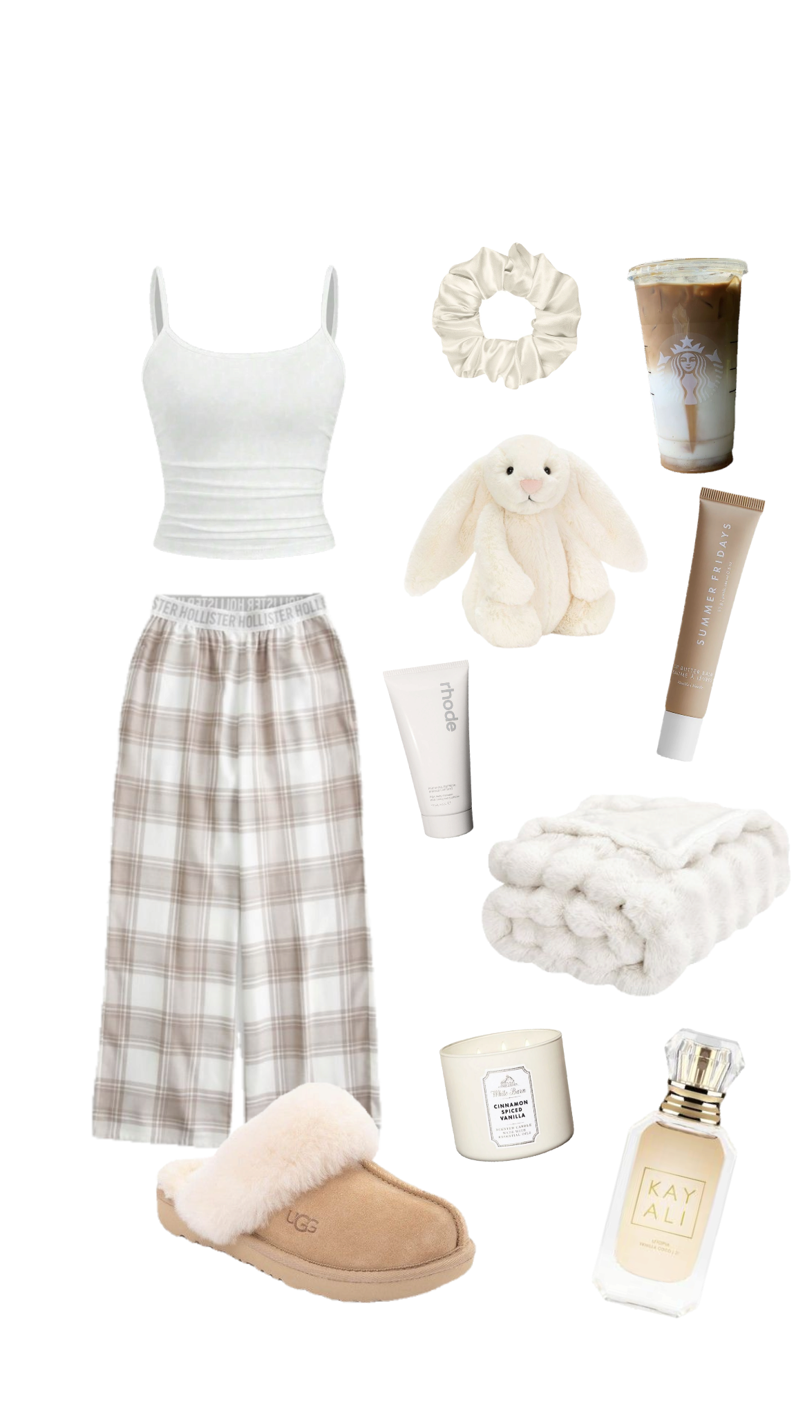 cozy pajama outfit
