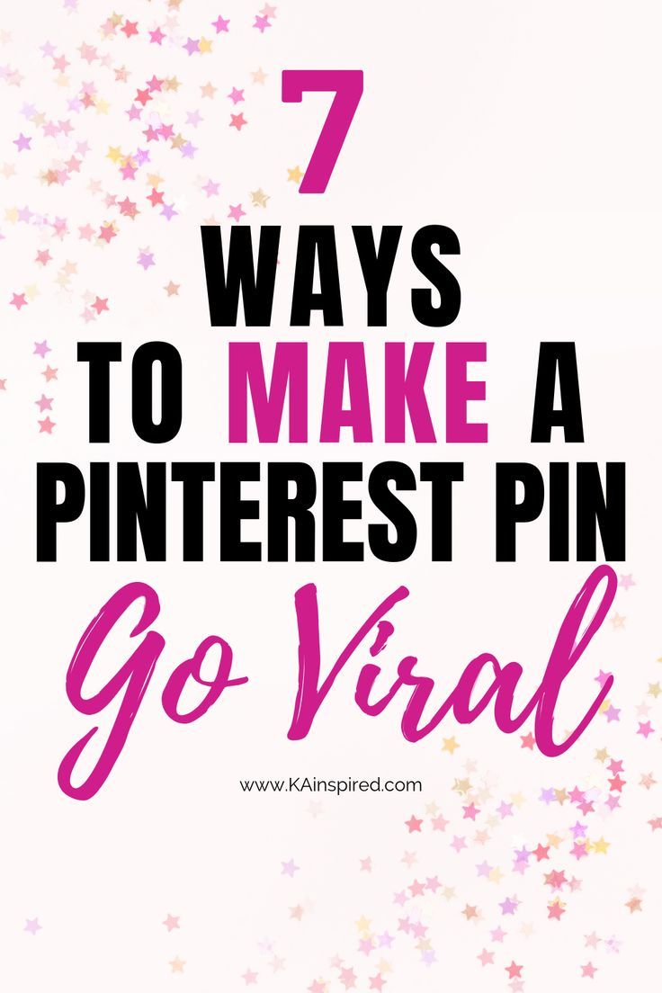 pinterest pin viral