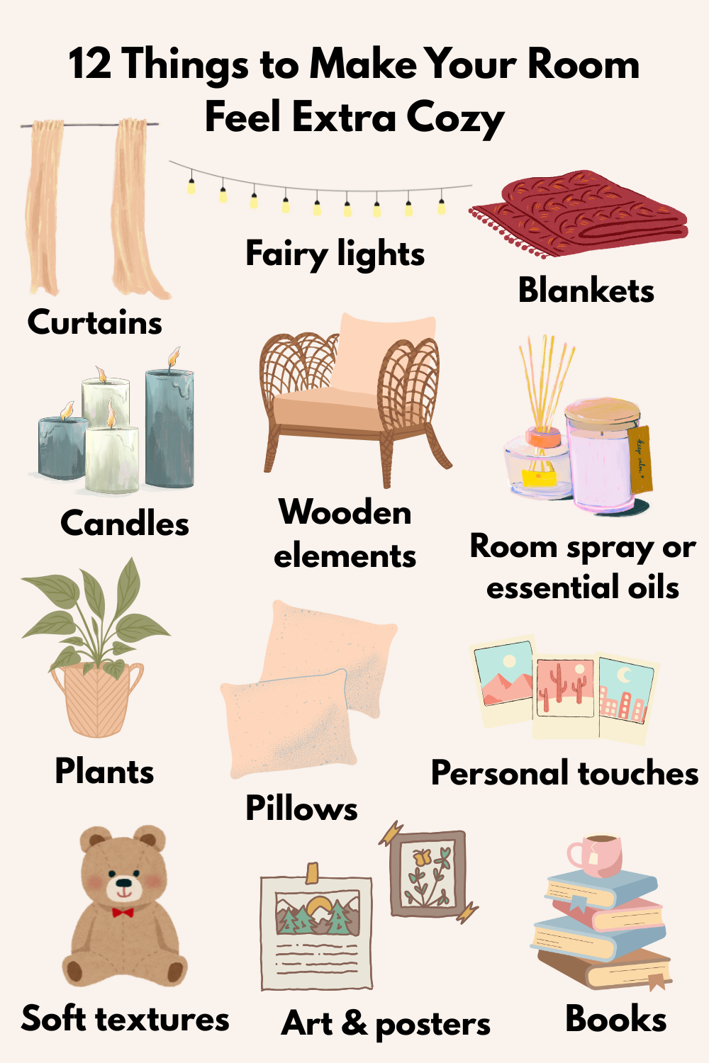 cozy room essentials