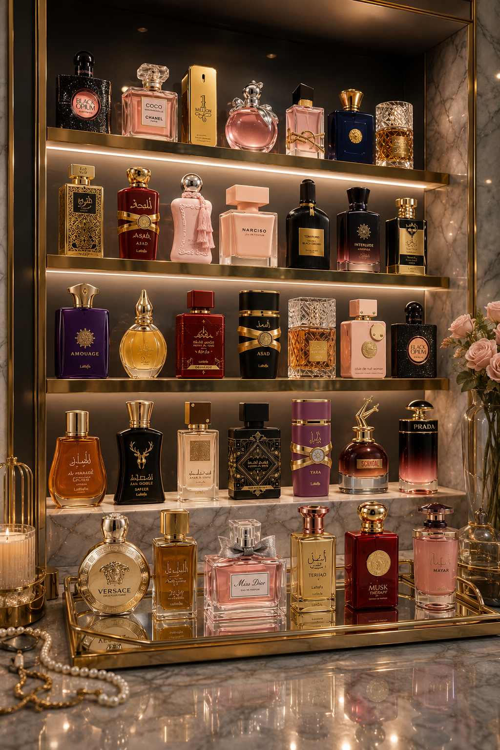 luxury perfume collection