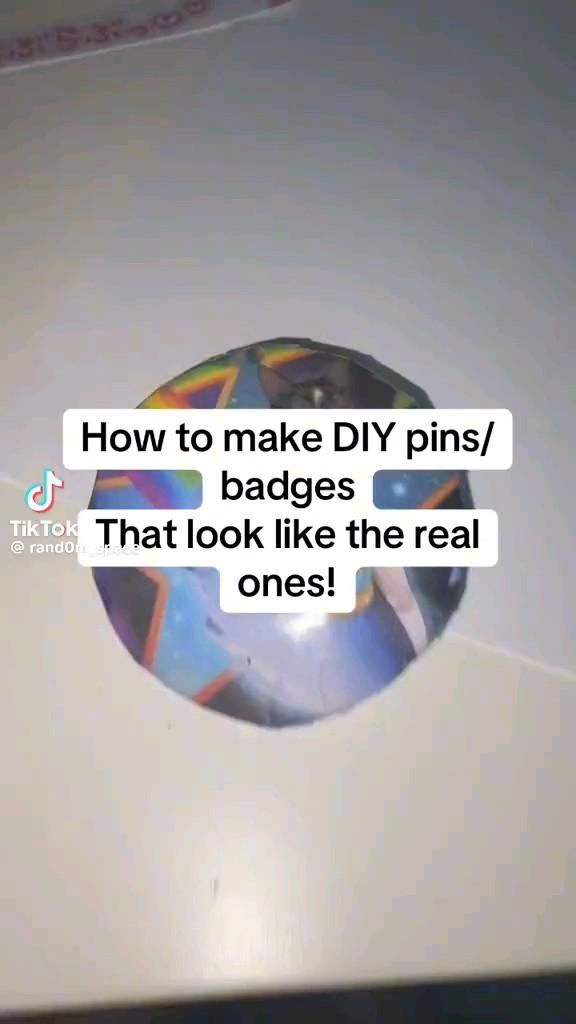 diy pins that look like enamel
