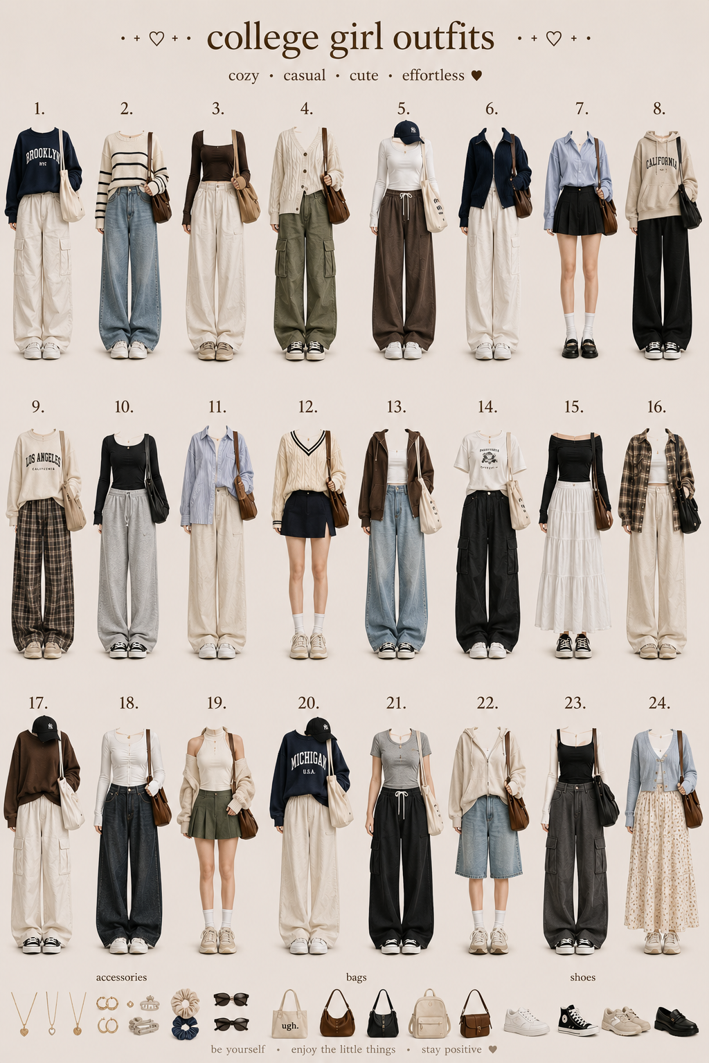 cozy college outfit ideas