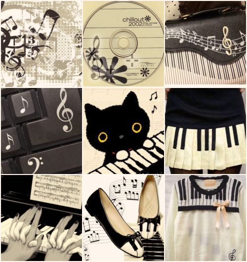 PIN TITLE: "𝄞₊ ⊹" | PIN DESCRIPTION: "🎹 piano moodboard !"