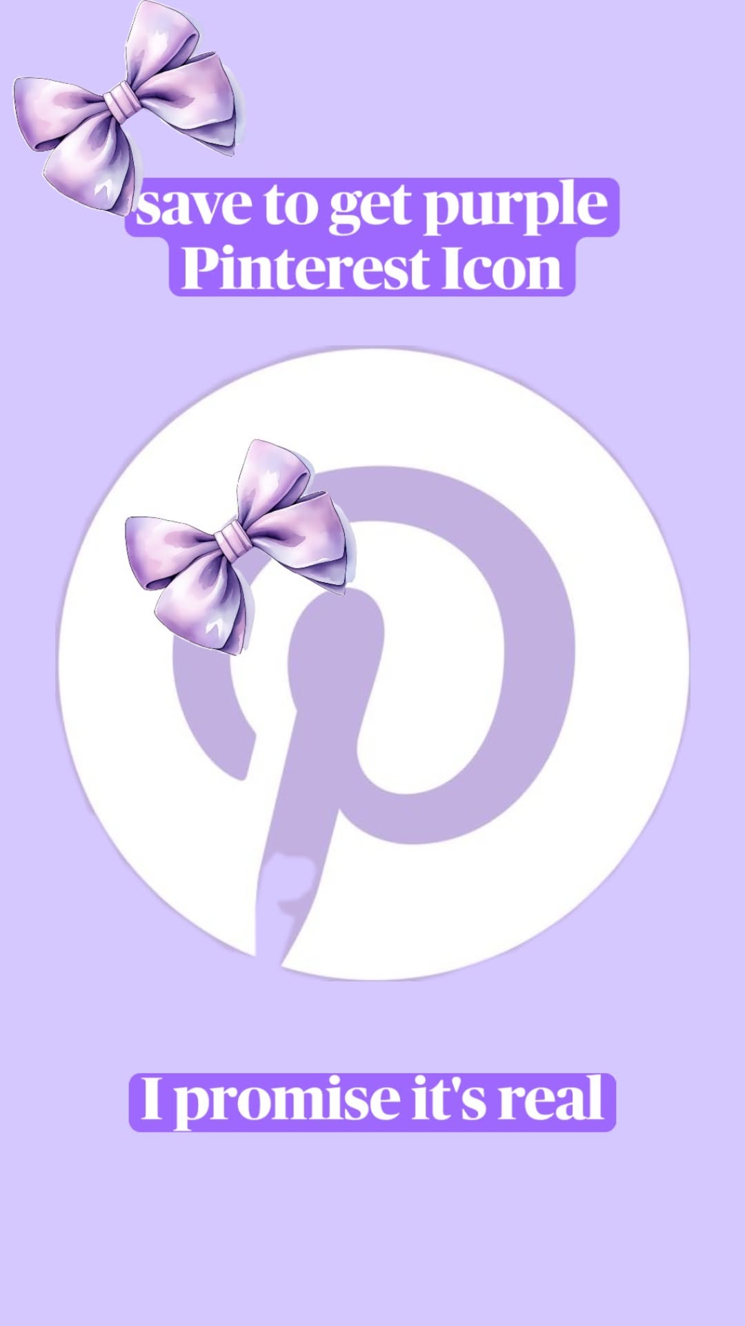 purple pinterest icon