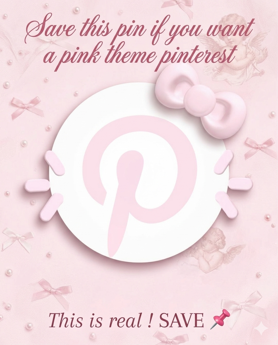 pink coquette pinterest theme
