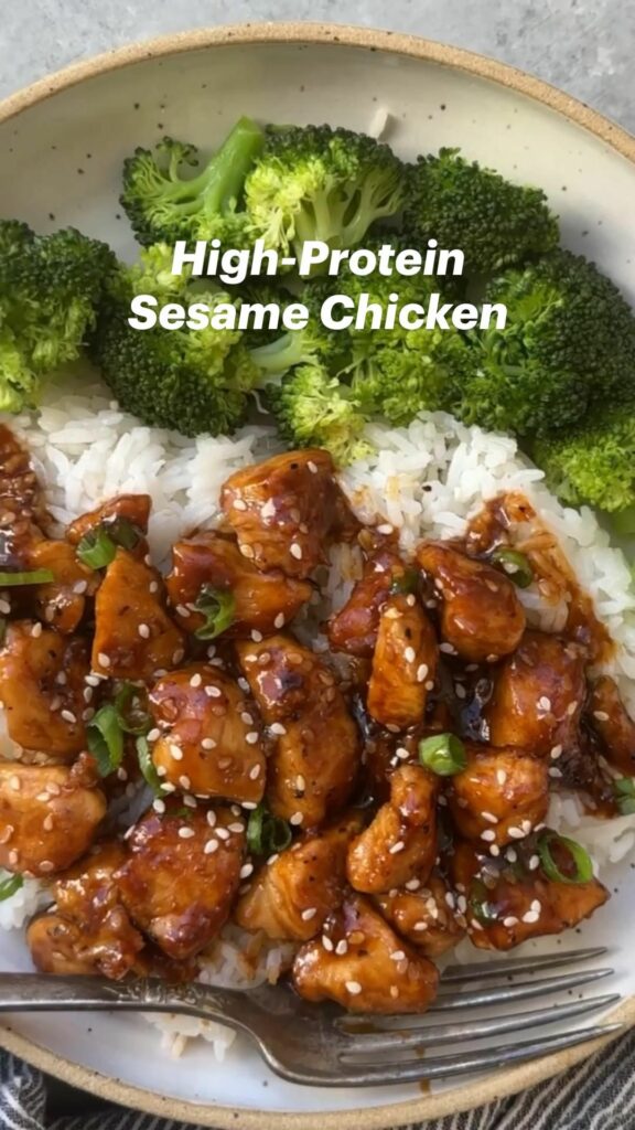 High-Protein Sesame Chicken – Easy 30-Minute Dinner