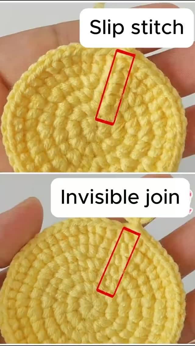invisible join crochet
