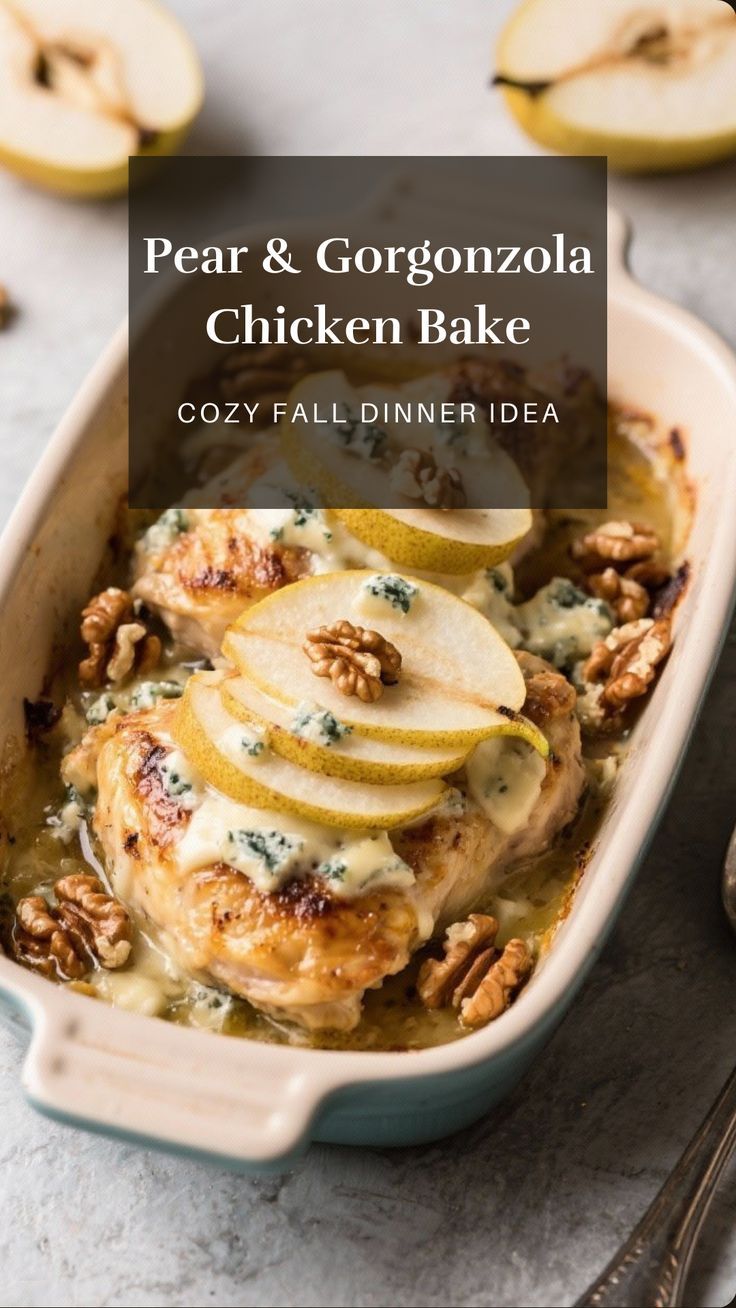 gorgonzola chicken bake