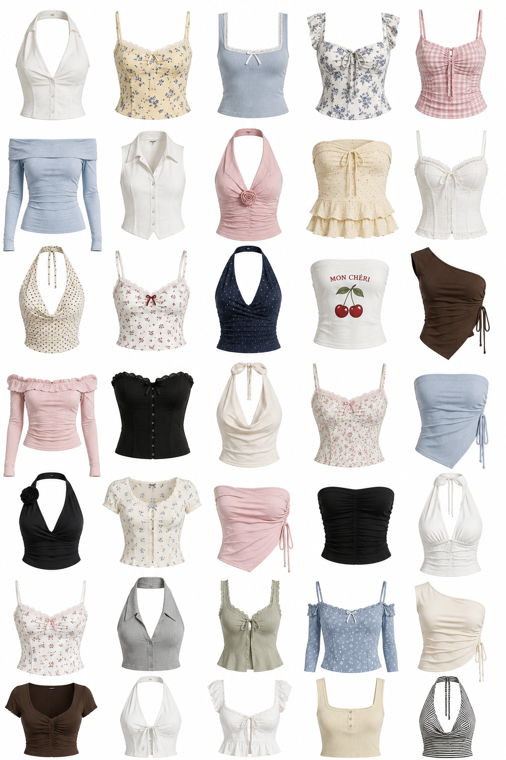 coquette summer blouses