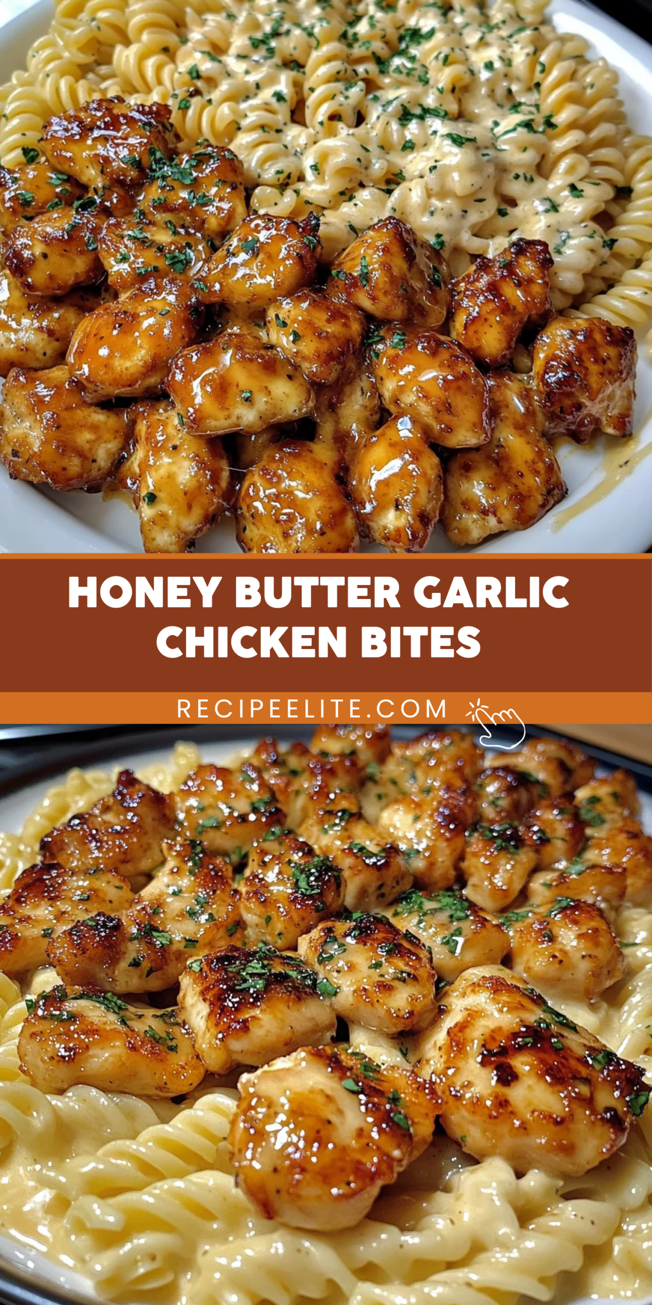 honey butter garlic chicken bites
