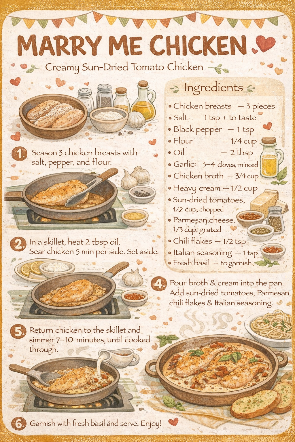 marry me chicken recipe