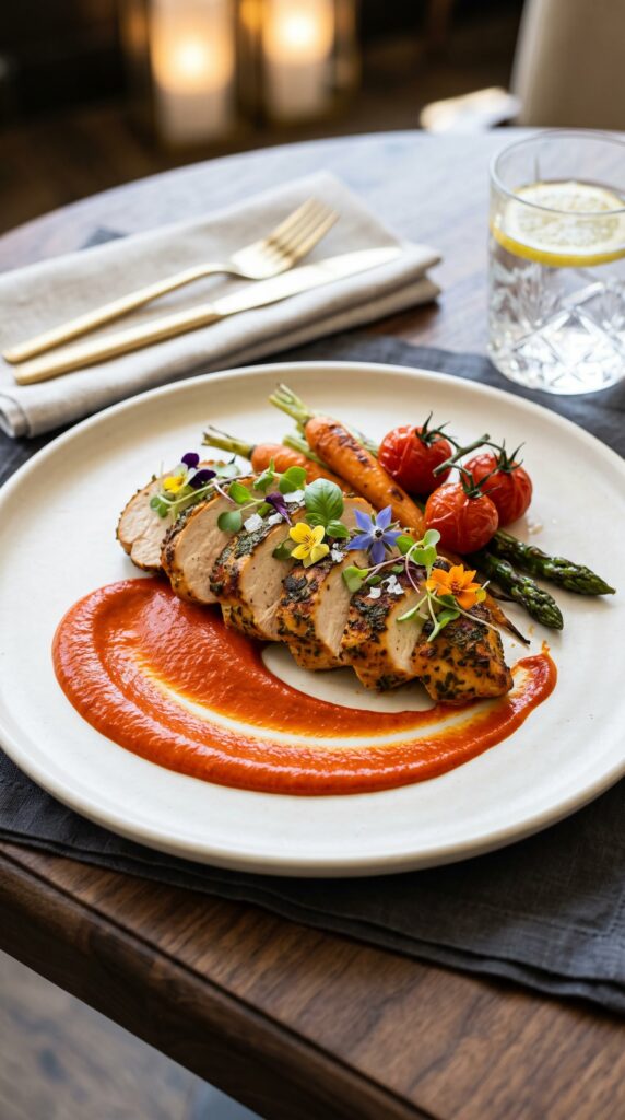 Elegant Spicy Chicken Breast Recipe – Juicy 50-Minute Dinner