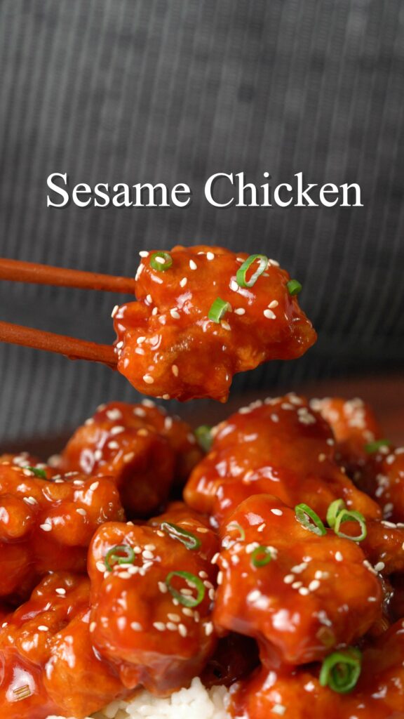 Crispy Chinese Takeout Sesame Chicken – Easy 50-Minute