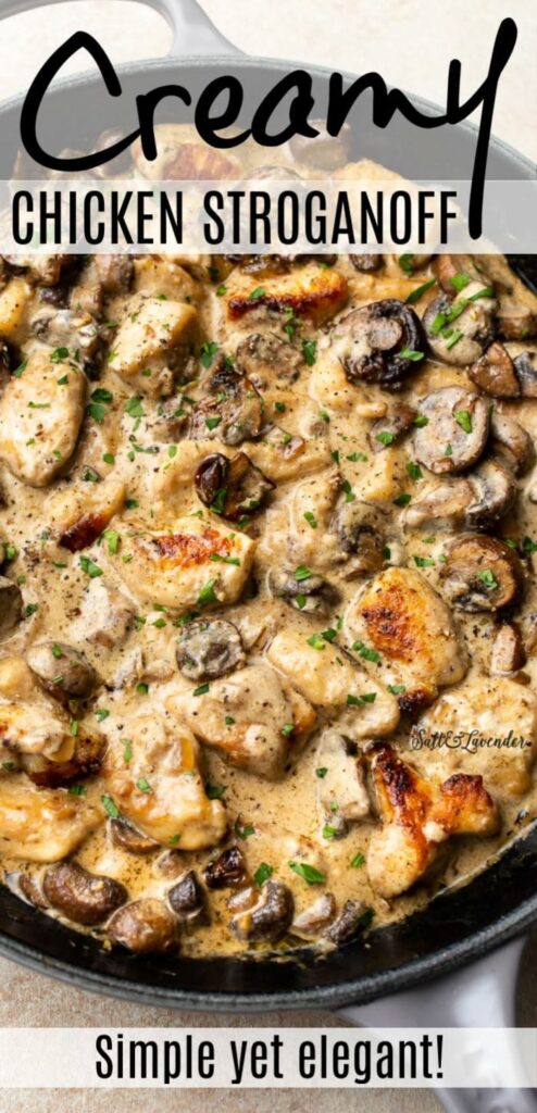 Creamy Chicken Stroganoff – Best 50-Minute Comfort Dinner