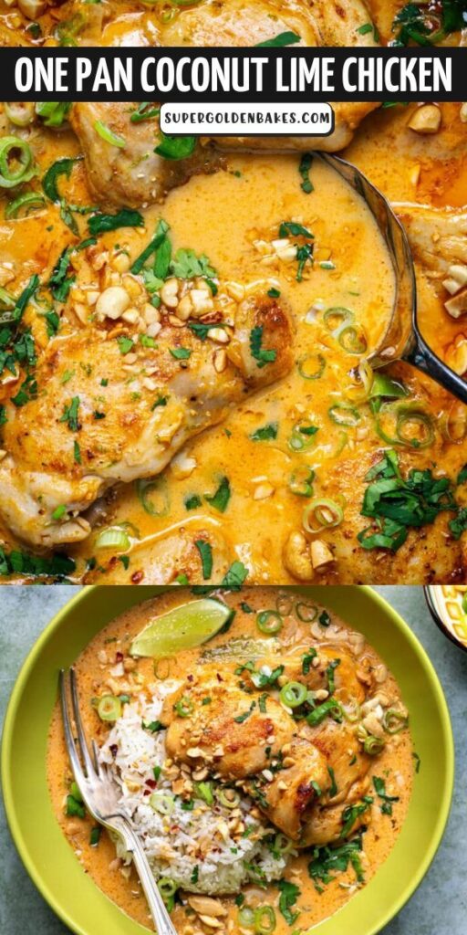 One Pan Coconut Lime Chicken – Creamy 30-Minute Dinner