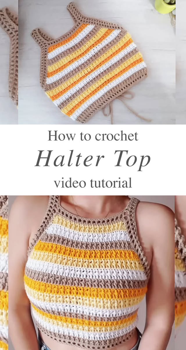 crochet halter top pattern